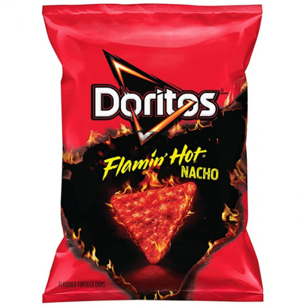 Classic nacho cheese flavor turned up with intense heat for a fiery, crunchy bite.