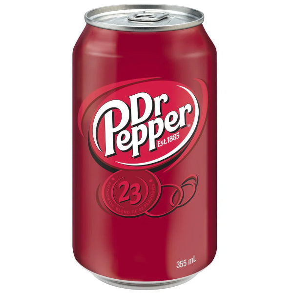 A uniquely spiced soda with 23 signature flavors packed into a classic 355 ml can.