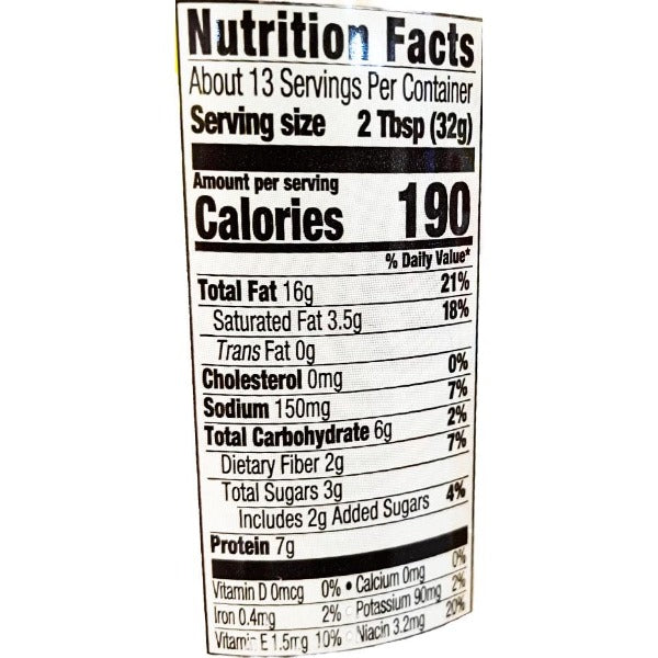 Skippy Natural Creamy Peanut Butter, 15 oz