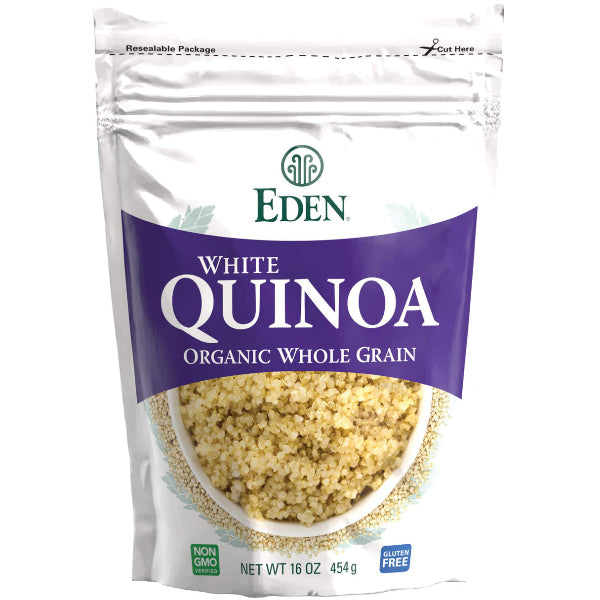 Tender, protein-rich whole grain quinoa, perfect for salads, bowls, side dishes, and nutritious meals.