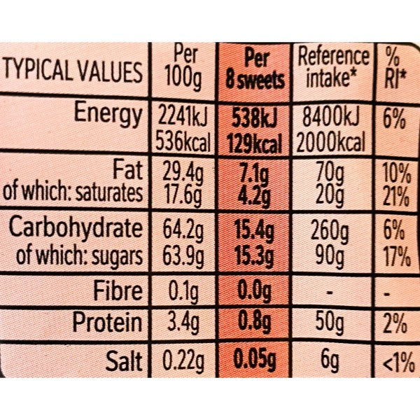 Aero Peppermint Candy Cane Bag, 70 g