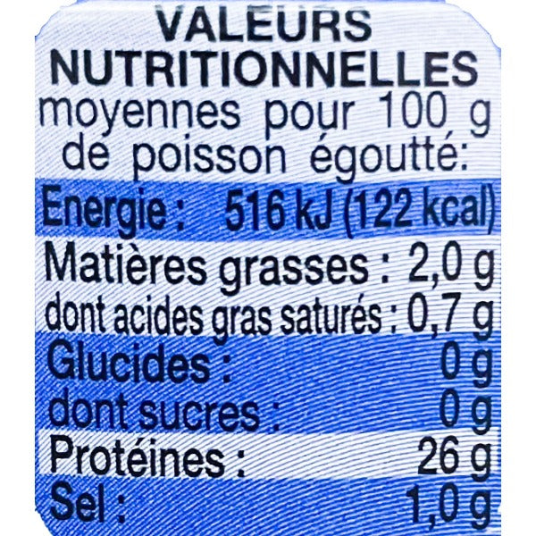 Connétable Natural Tuna Label Rouge, 112 g