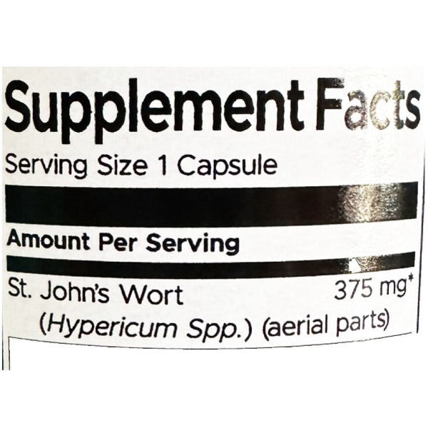 Swanson St. John's Wort 375 MG, 60 Capsules