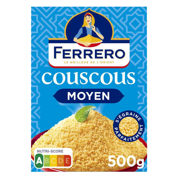 A premium-quality couscous made from 100% durum wheat semolina