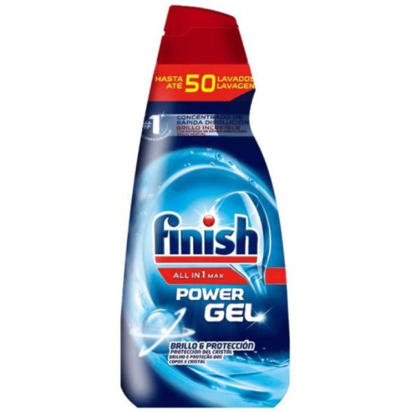 Powerful gel detergent that cuts through tough grease and food residues