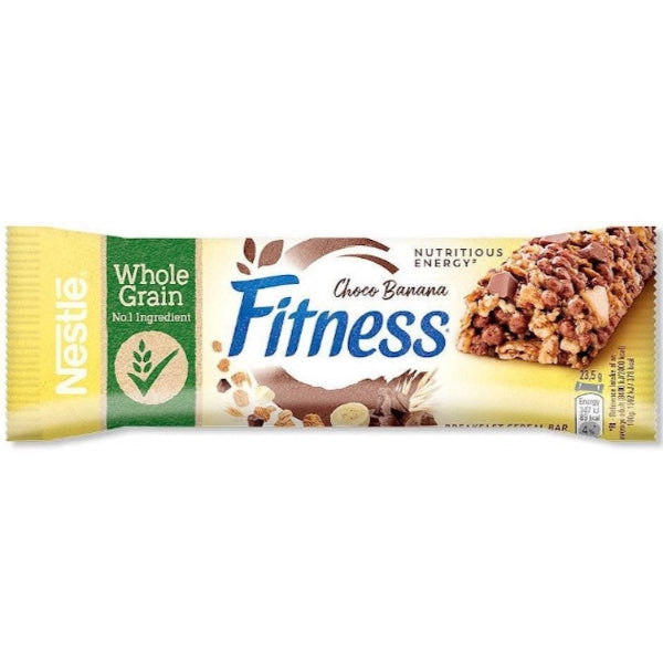 A crunchy whole grain bar with a delightful blend of chocolate and banana flavors for a tasty, energizing snack