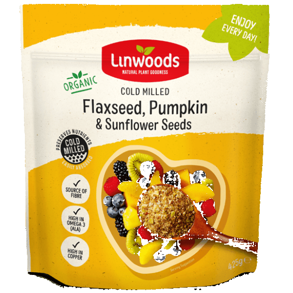 A wholesome mix of milled flaxseed, pumpkin, and sunflower seeds, adds a crunchy, nutrient-packed boost to your meals.