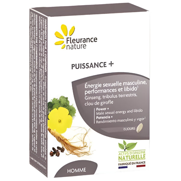 Supports male vitality, libido, and performance with ginseng, tribulus, zinc, and L-arginine.
