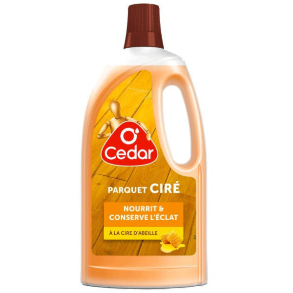 Gentle yet effective cleaner specially formulated to remove dirt and grime from hardwood floors