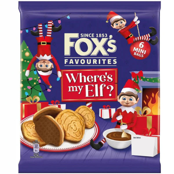 Festive chocolate treats from Fox’s, fun-shaped for a playful holiday snack.