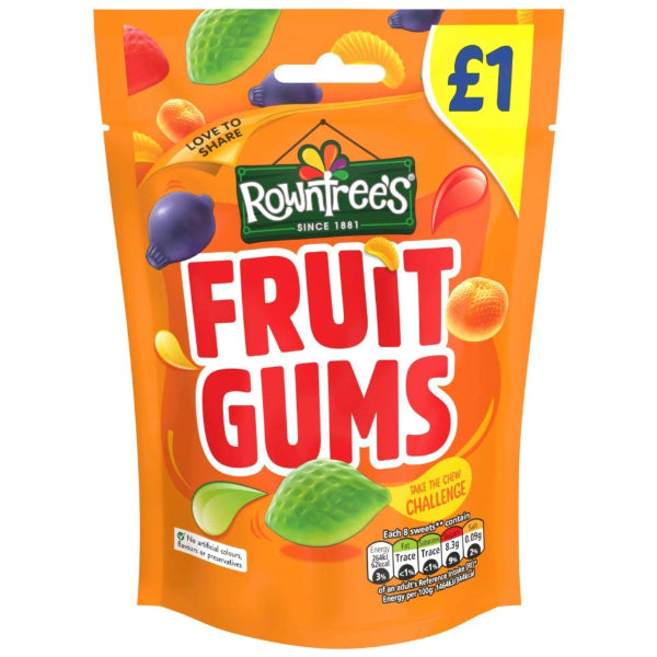 Soft, chewy fruit-flavored gummies bursting with vibrant, juicy taste