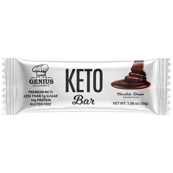 Genius Keto Protein Variety GF, 20 Bars