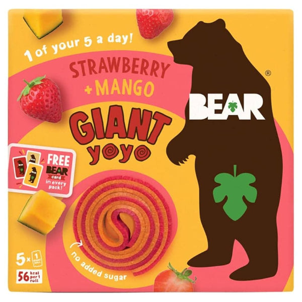 Fun, fruity rolls made from pure strawberry and mango with no added sugar.