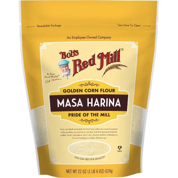 Bob's Red Mill Golden Masa Harina Corn Flour, 22 oz