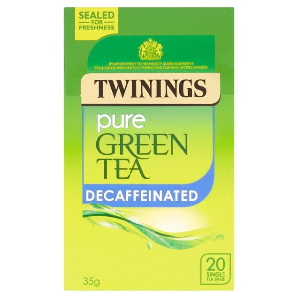 Twinings Decaffeinated Green Tea, 20 ct