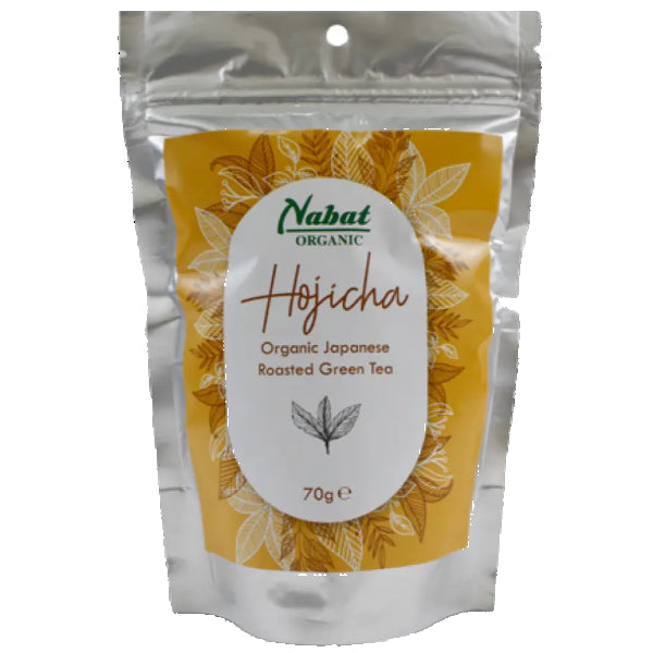 A soothing Japanese green tea with a warm, roasted aroma and mellow, nutty flavor