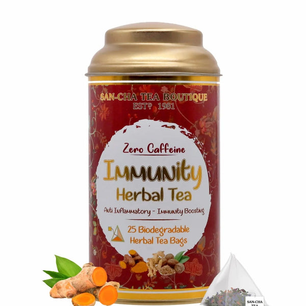 Herbal tea blend specially crafted to strengthen immunity and promote overall wellness.