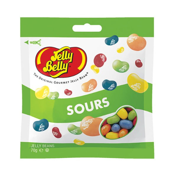 Jelly Belly Pouch Bags Sour, 70 g