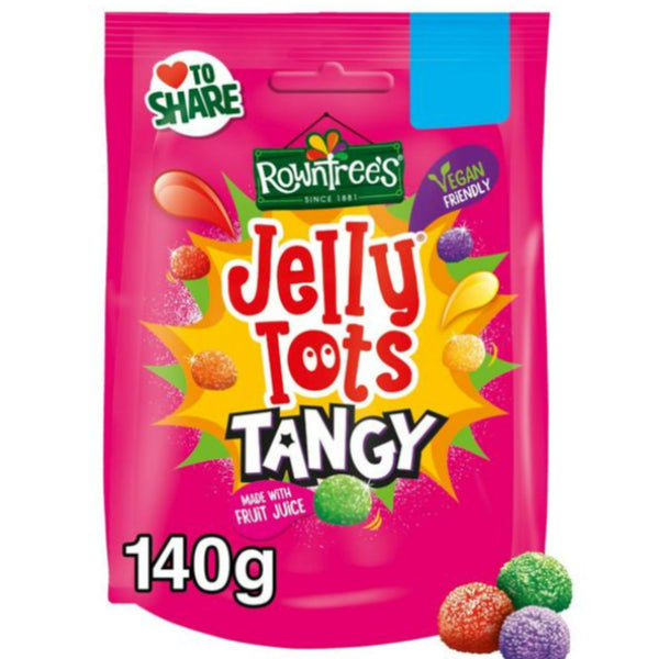 Colorful, tangy vegan jelly tots with a chewy texture and a zesty fruit flavor