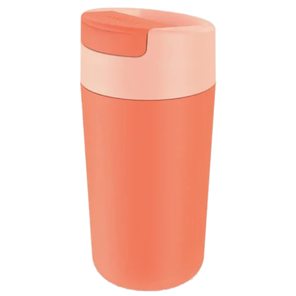 Keeps drinks hot or cold on the go with a sleek, leakproof design and vibrant color.