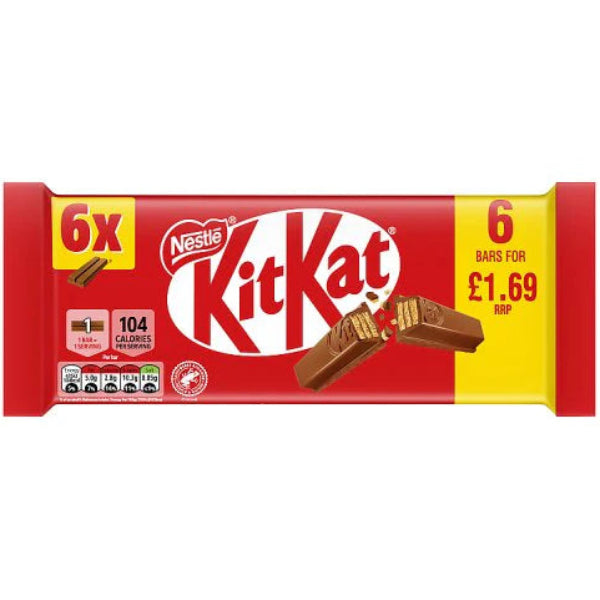 Classic crispy wafer fingers coated in smooth milk chocolate, perfectly portioned for a light, satisfying break anytime