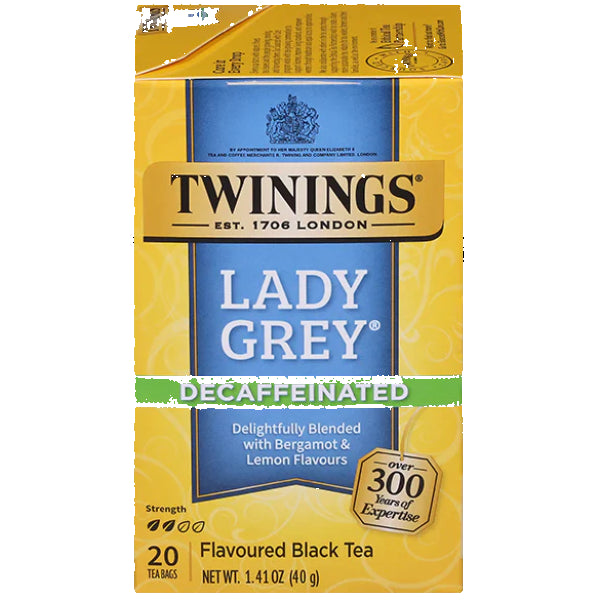 A gentle, caffeine-free black tea blend with citrusy notes of orange and lemon, offering a light and refreshing flavor.