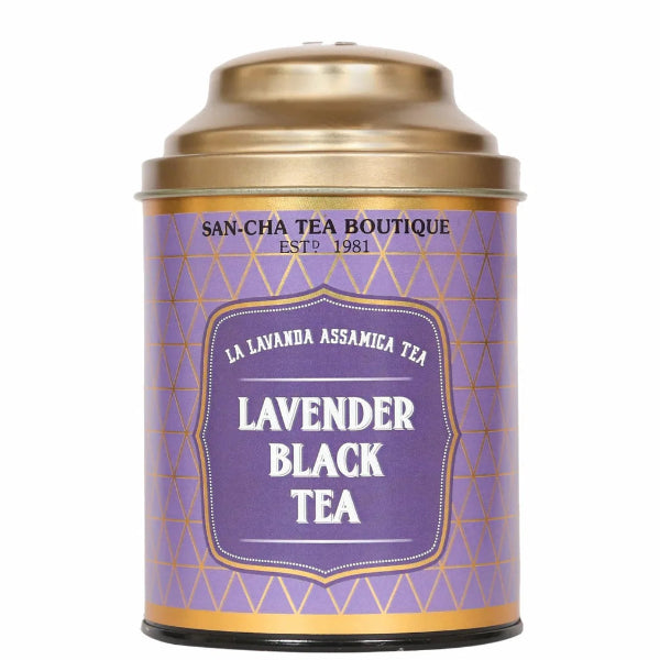 Calming loose-leaf black tea delicately blended with lavender for a soothing, aromatic cup.