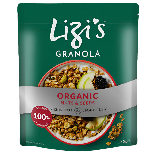 A crunchy mix of organic oats, nuts, and seeds for a nourishing start.