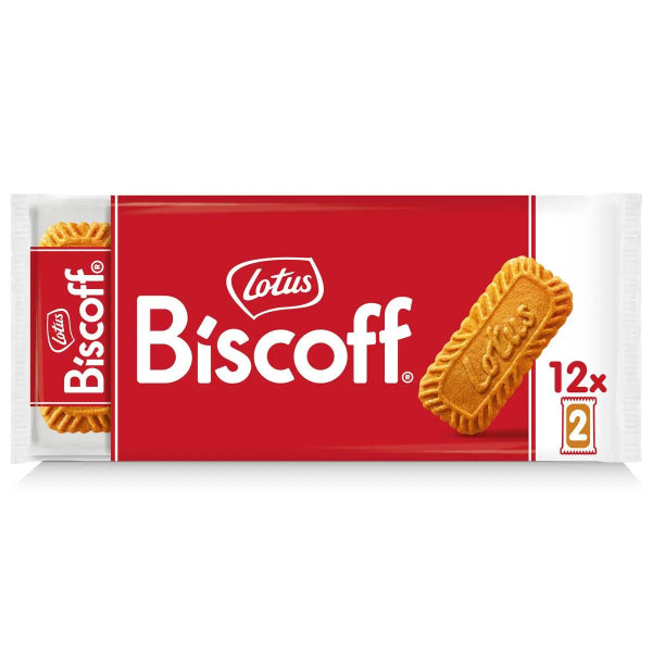 A convenient and delicious snack featuring the classic Lotus Speculoos biscuits