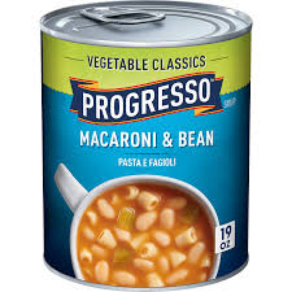 Combines tender macaroni, hearty beans, and garden vegetables in a flavorful, comforting broth.