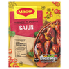 A zesty Maggi So Juicy Cajun Chicken mix that brings bold, spicy flavors and tender, juicy results to your meal.
