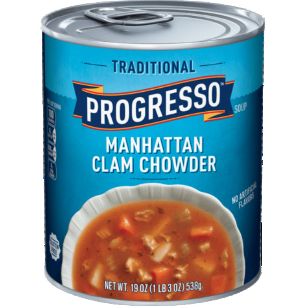 Rich and creamy Manhattan-style clam chowder, packed with tender clams and hearty vegetables.