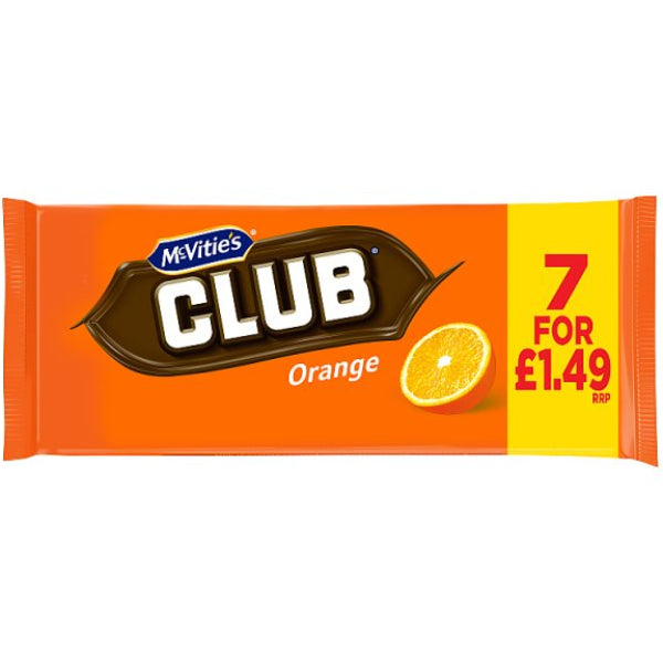 Chocolate-covered biscuit bars with a zesty orange-flavored filling.