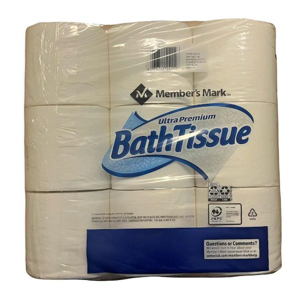 Member's Mark Ultra Premium Bath Tissue, 9 Rolls