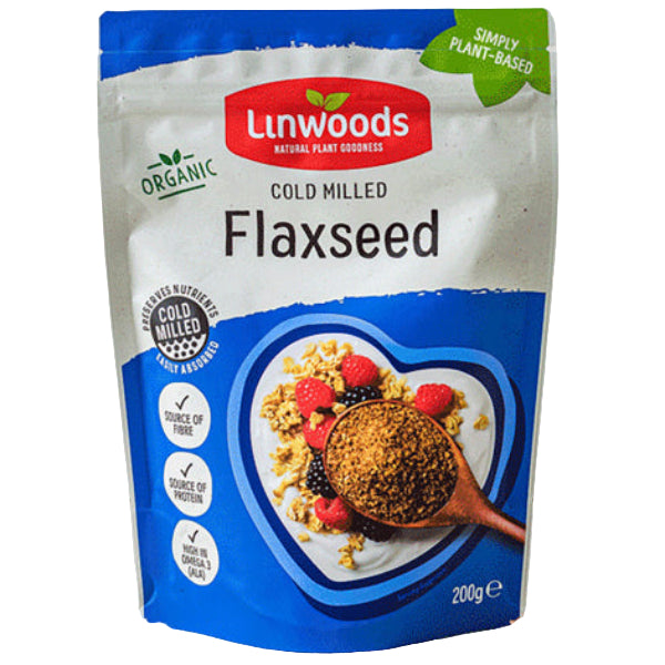 Rich in omega-3 and fiber, Linwoods Organic Milled Flaxseed is a versatile superfood to enhance smoothies, cereals, and baking.