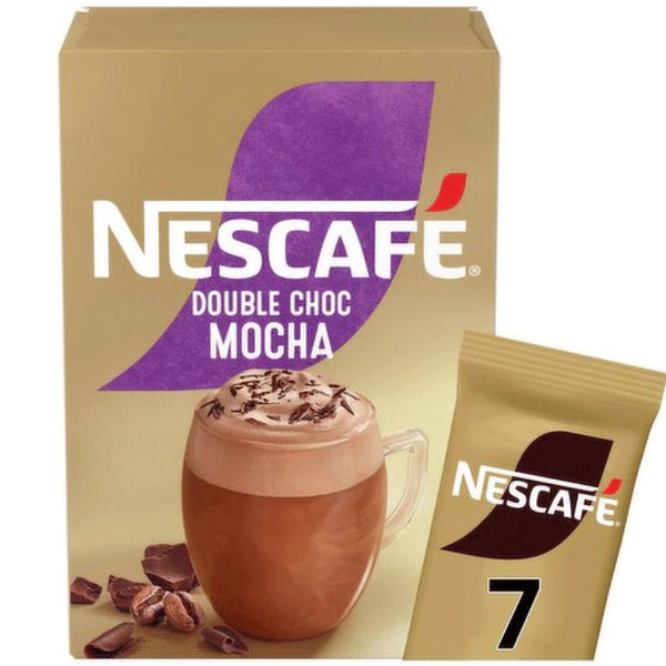 Rich double chocolate mocha sachets for a quick, indulgent coffee treat