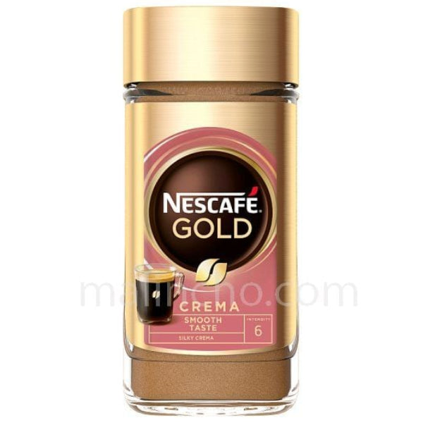 A premium instant coffee with a rich, smooth taste and a creamy, velvety crema