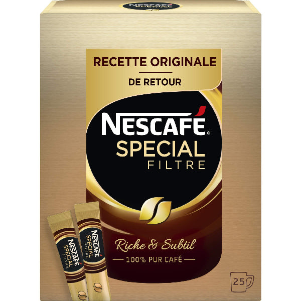 A premium instant coffee offering, featuring a blend of finely ground Arabica and Robusta beans