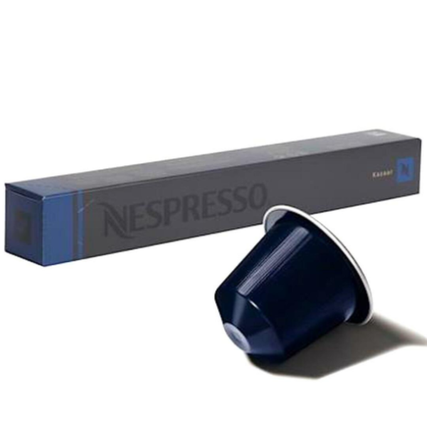 An intense and powerful espresso blend with bold, spicy notes and a rich, creamy crema