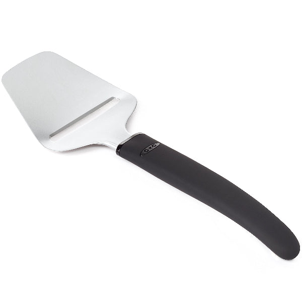 Non-stick cheese plane with soft Good Grips handle for smooth, effortless slicing