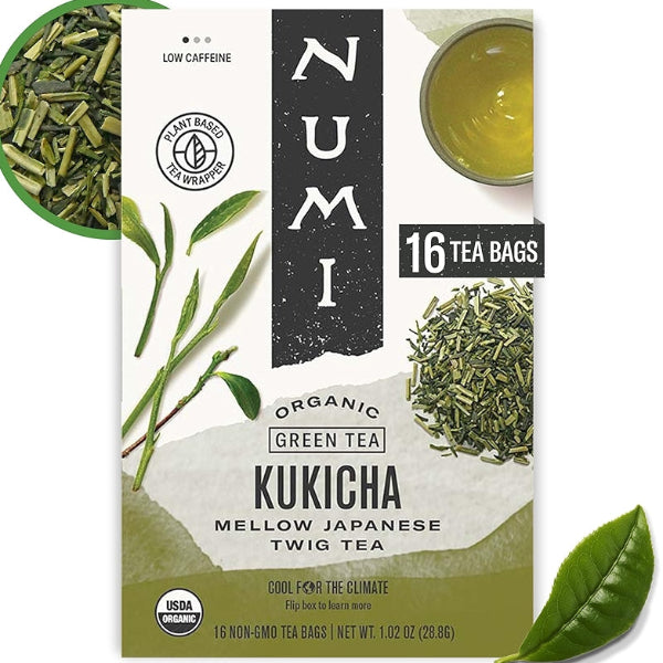 A mild, nutty Japanese green tea made from twigs and stems, offering a smooth, soothing cup.