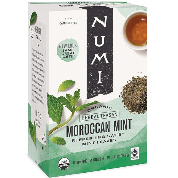 A refreshing caffeine-free blend of peppermint and spearmint, perfect for a cool, invigorating herbal cup.