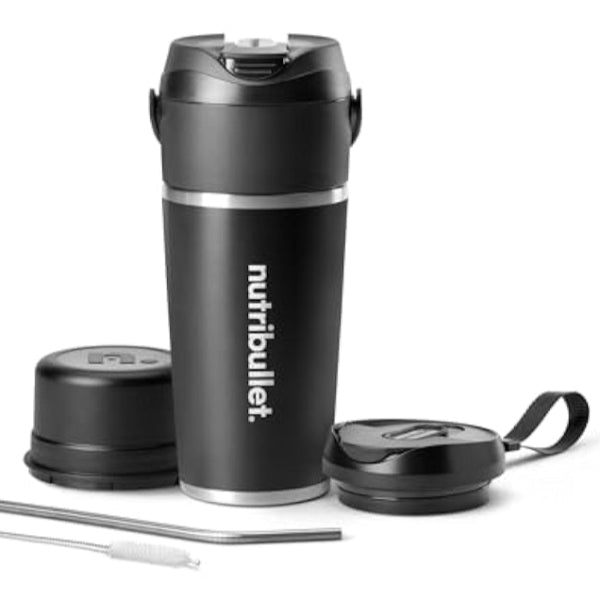 Delivers convenient, on-the-go blending with a complete set of accessories for smoothies, shakes, and more.