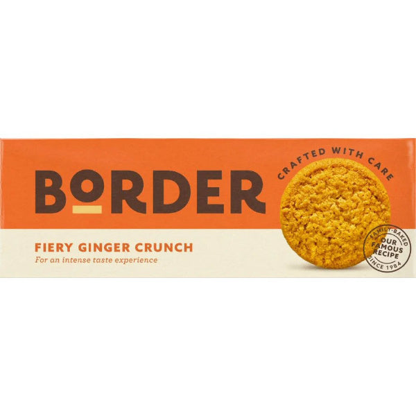 crunchy biscuits with a bold, spicy ginger kick.
