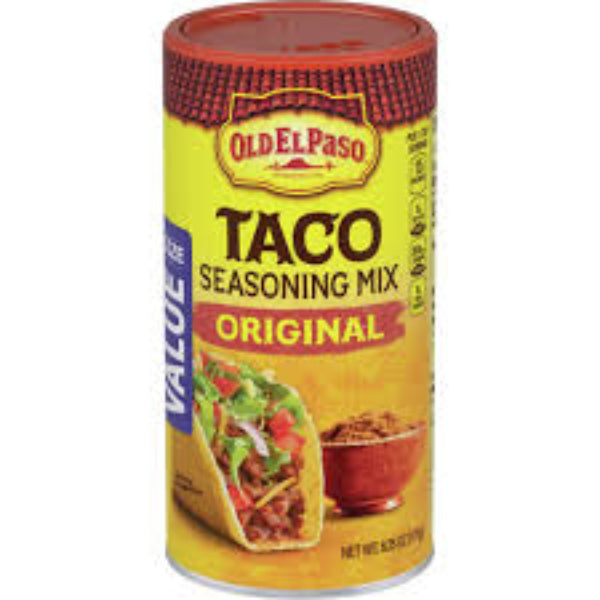 Savory taco seasoning mix, perfect for adding bold Mexican flavors to your dishes.