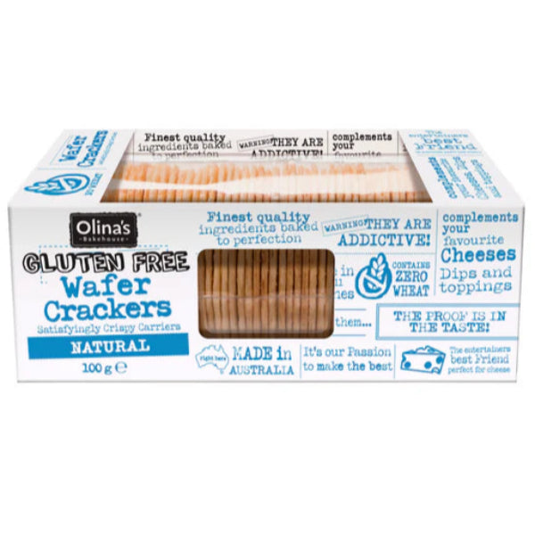 Thin, crisp wafers made from wholesome natural ingredients, ideal for pairing with cheese, dips, or spreads
