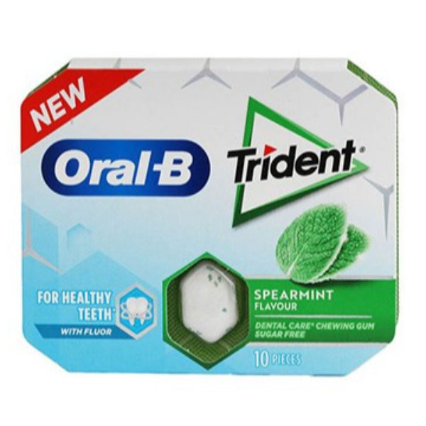 oral-b-trident-spearmint-gum