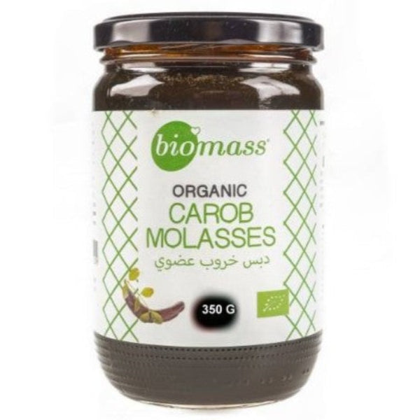 Naturally sweet and rich organic carob syrup, ideal for drizzling or baking