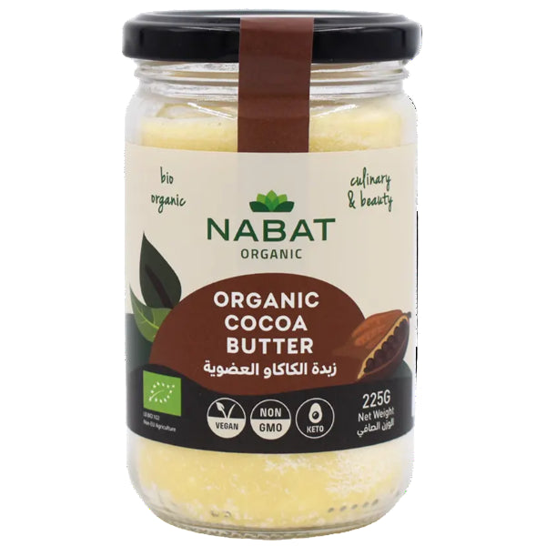 A luxurious, nutrient-rich butter that deeply moisturizes and softens skin, leaving it smooth and radiant