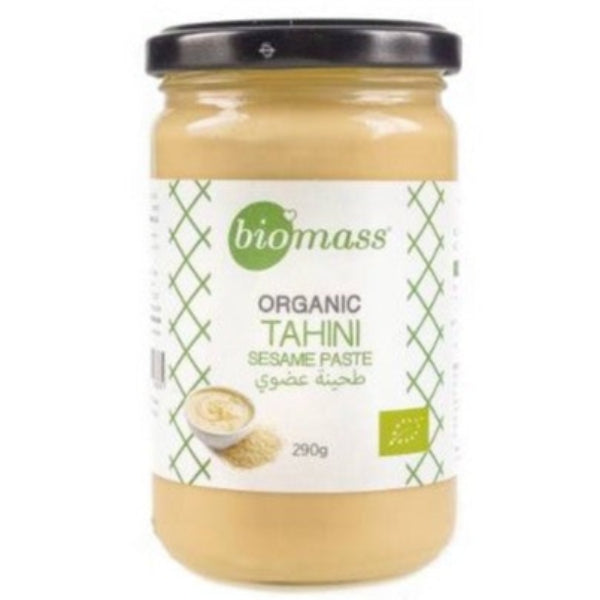 Smooth and creamy sesame paste made from organic seeds, perfect for hummus, dressings and  sauces